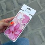 قاب آیفون لیلیوم صورتی