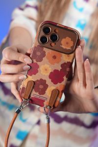 قاب موبایل آیفون قاب گل وینتیج فلاور بندی - تصویر 5