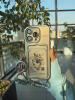 قاب آیفون جاکارتی دار قلب
