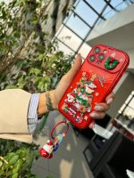 قاب کریسمس قرمز با اویز - تصویر 3